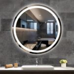 DEKO Plug LED Mirror Lampu Cermin Wall Mirror Vanity Mirror Makeup Mirror Deco Kaca Cermin Bathroom Mirror Cermin Bulat